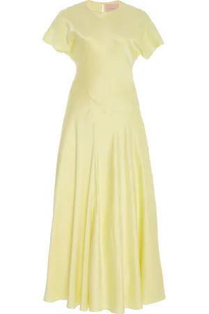 Roksanda Adriana Washed Silk Satin Dress