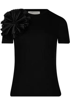 Andres Otalora Decisiones Embellished Cotton Jersey T-Shirt