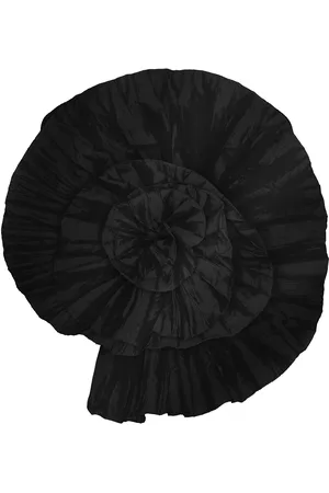 Andres Otalora No Me Olvides Pleated Taffeta Strapless Top
