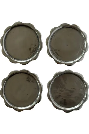 Anastasio Set-Of-Four Sun Scalloped Coasters