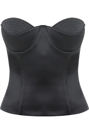 Anna October Raya Satin Corset Top