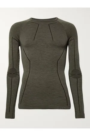 Falke Stretch Virgin Wool-Blend Ski Base Layer