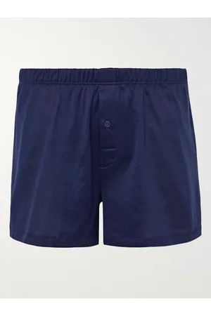 Hanro Men Boxer Shorts - Sporty Mercerised Cotton Boxer Shorts