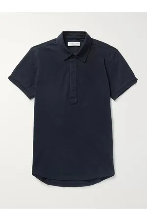 Orlebar Brown Men Polo Shirts - Sebastian Slim-Fit Cotton-Piqué Polo Shirt
