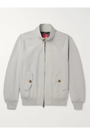 Baracuta Men Bomber Jackets - G9 Cotton-Blend Harrington Jacket