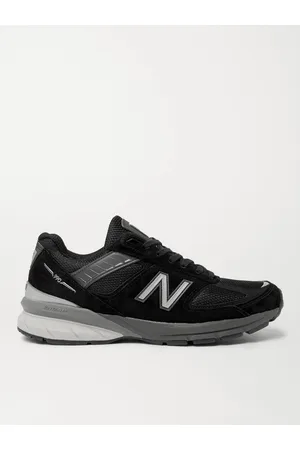 New Balance Men Sneakers - M990v5 Suede and Mesh Sneakers
