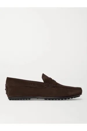 Tod's Men Shoes - Gommino Suede Driving Shoes