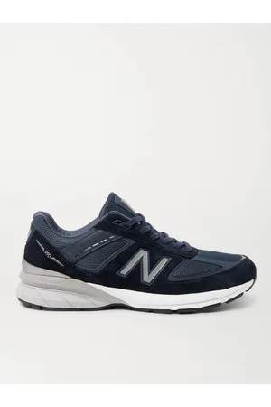 New Balance Men Sneakers - M990V5 Suede and Mesh Sneakers