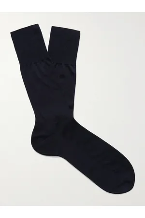 Falke No 4 Mulberry Silk-Blend Socks