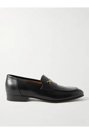 Gucci Ed Horsebit Leather Loafers