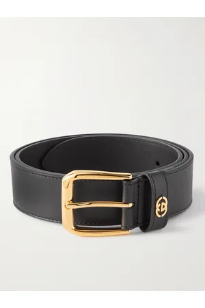 Gucci 4cm Logo-Embellished Leather Belt