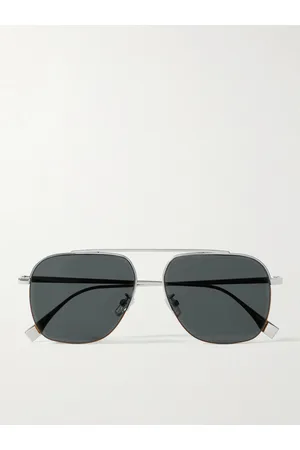 Fendi Men Sunglasses - Aviator-Style -Tone Sunglasses