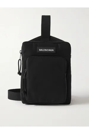 Balenciaga Explorer Logo-Print Nylon Messenger Bag