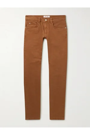 Loro Piana Straight-Leg Garment-Dyed Jeans
