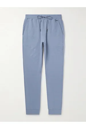 Hanro Natural Living Straight-Leg Organic Stretch-Cotton Jersey Sweatpants