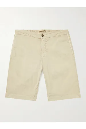 Incotex Men Bermudas - Slim-Fit Cotton-Blend Bermuda Shorts