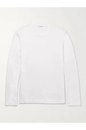 James Perse Men Long Sleeve - Cotton-Jersey T-Shirt