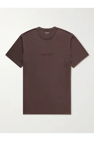 Calvin Klein Underwear Men T-shirts - Logo-Embroidered Cotton-Blend Jersey T-Shirt