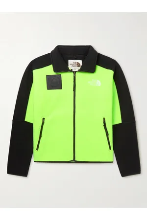The North Face Men Fleece Jackets - Origins '86 Mountain Colour-Block Recylced Fleece Jacket