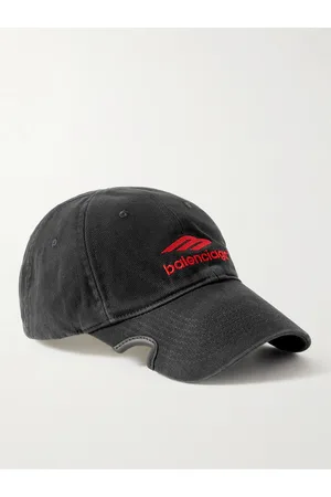 Balenciaga Sports Icon Logo-Embroidered Cotton-Twill Baseball Cap
