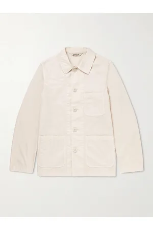 Aspesi Men Jackets - Garment-Dyed Cotton Jacket