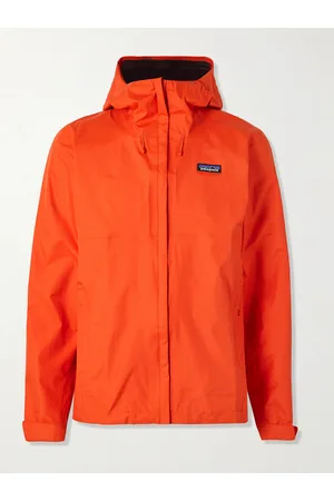 Patagonia Men Outdoor Jackets - Torrentshell 3L H2No Performance Standard ECONYL Hooded Jacket