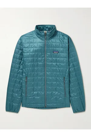 Patagonia Men Outdoor Jackets - Nano Logo-Appliquéd Ripstop Jacket
