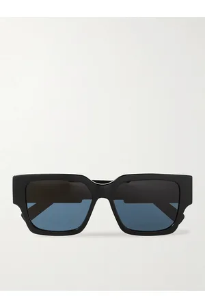 Dior Men Sunglasses - CD SU Square-Frame Acetate and Silver-Tone Sunglasses