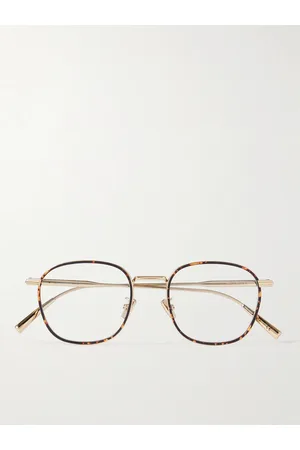 Dior Men Sunglasses - DiorBlackSuit S2U Round-Frame Tortoiseshell Acetate and -Tone Optical Glasses