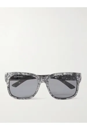 Balenciaga Men Sunglasses - D-Frame Acetate Sunglasses
