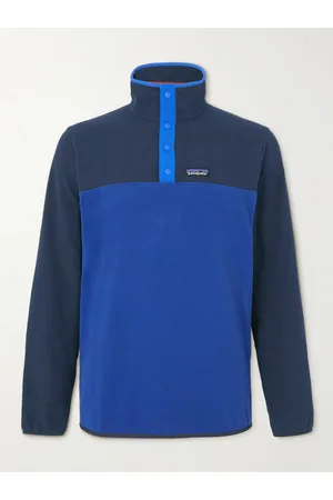 Patagonia Men Sports Sweatshirts - Micro D Snap-T Recycled Fleece Sweatshirt