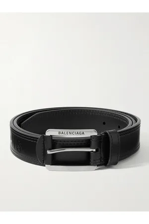Balenciaga Men Belts - 3cm Leather Belt