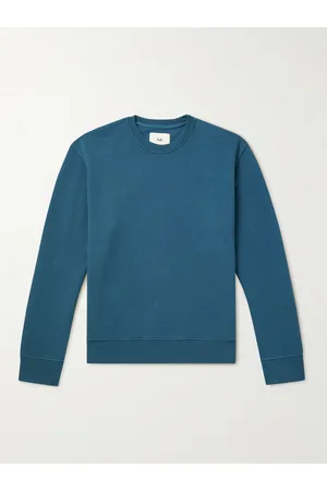 Folk Cotton-Piqué Sweatshirt