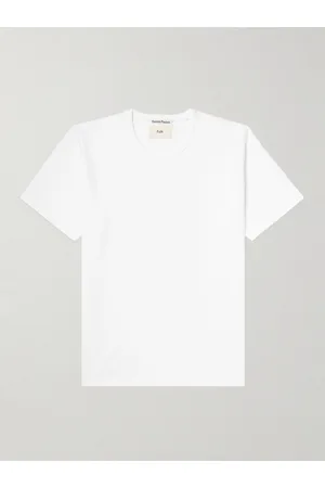 Folk Damien Poulain Logo-Appliquéd Printed Organic Cotton-Jersey T-Shirt