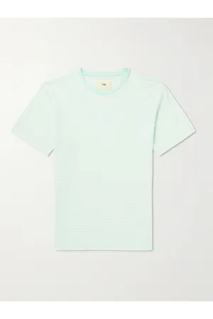 Folk Striped Cotton-Jersey T-Shirt