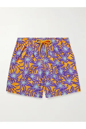 Vilebrequin Mahina Slim-Fit Mid-Length Printed Recycled Swim Shorts