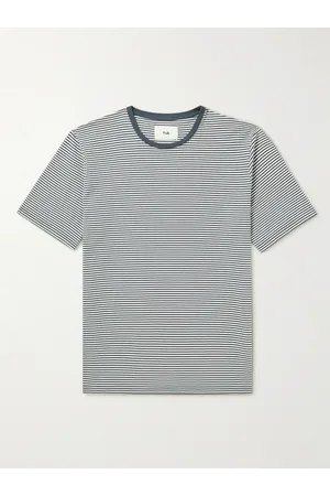 Folk Striped cotton-jersey T-shirt