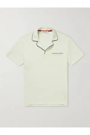 Orlebar Brown Men Polo Shirts - Donald Cotton-Piqué Polo Shirt