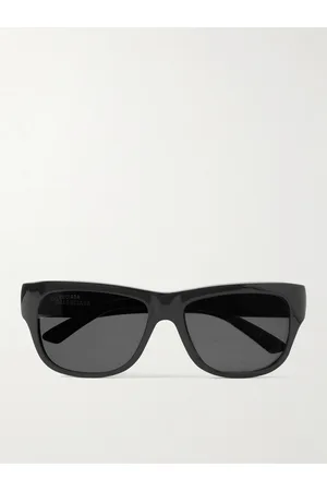 Balenciaga Men Sunglasses - D-Frame Acetate Sunglasses