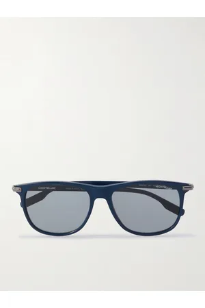 Montblanc Square-Frame Acetate Sunglasses