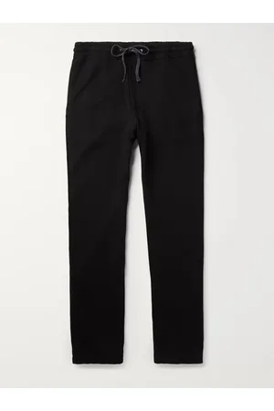 James Perse Men Trousers - Loopback Supima Cotton-Jersey Sweatpants