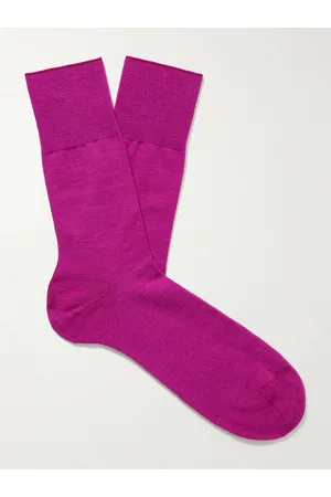 Falke Men Socks - Airport Virgin Wool-Blend Socks