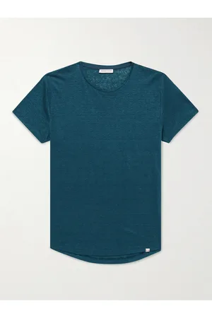 Orlebar Brown Men T-shirts - Linen T-Shirt
