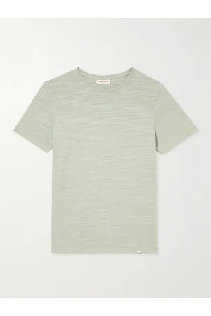 Orlebar Brown Men T-shirts - Sammy Garment-Dyed Linen-Jersey T-Shirt