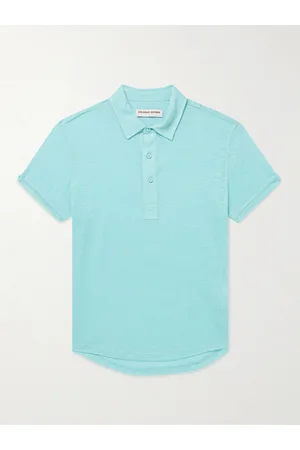 Orlebar Brown Men Polo Shirts - Sebastian Linen-Jersey Polo Shirt