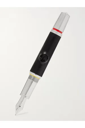 Montblanc Men Walt Disney Great Characters Resin and Platinum-Plated Fountain Pen