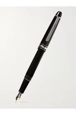 Montblanc Meisterstück Classique Platinum-Plated and Resin Fountain Pen