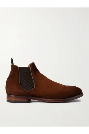 Officine creative Men Boots - Providence Suede Chelsea Boots