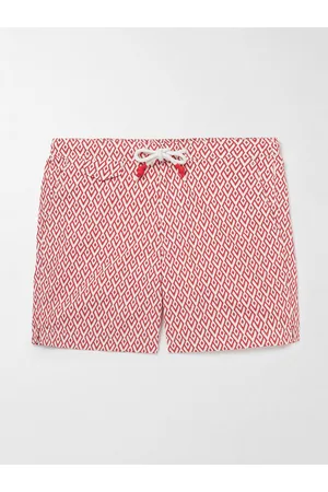 Orlebar Brown Standard Slim-Fit Mid-Length Printed Swim Shorts