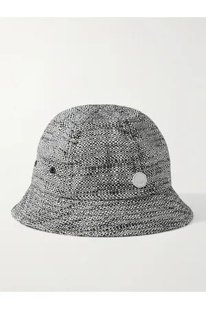 Folk Logo-Appliquéd Printed Cotton-Blend Bucket Hat